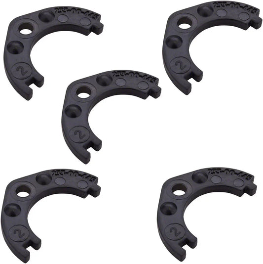FOX Travel Spacers - 2022 DHX 2.5mm Quantity 10 (5 Pair) - Bicycle Warehouse
