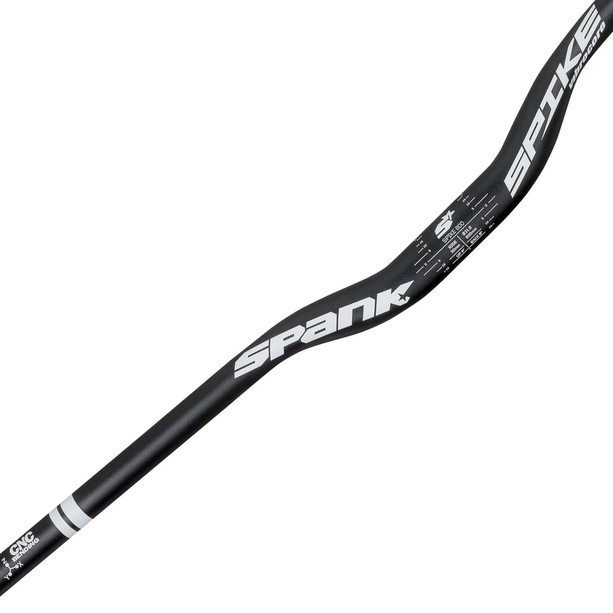 Spank Spike 800 Race Bar, XGT, 31,8 mm, Manubrio shotpeen, Nero, 15 mm Spank Spike 800 Race Bar, XGT, 31,8 mm, Manubrio shotpeen, Nero, 15 mm
