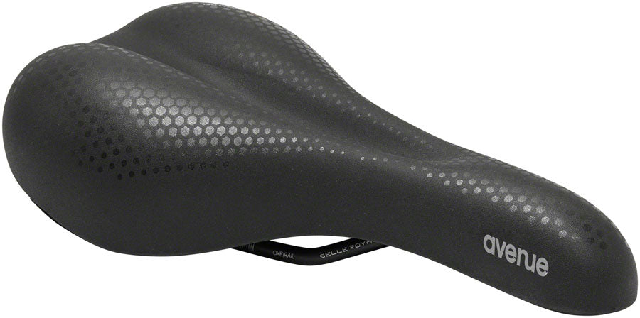 Selle Royal Avenue Saddle - Black Athletic - Bicycle Warehouse