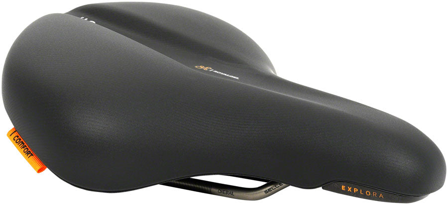 Royal Explora Saddle - Black Relaxed - Bicycle Warehouse