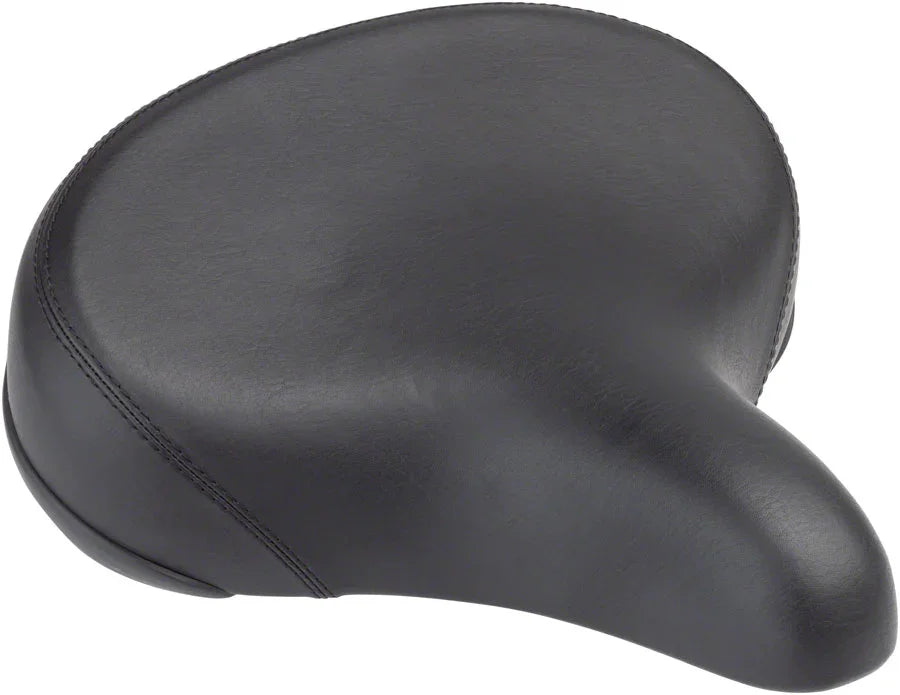 Cruiser Saddle - Steel Black - Bicycle Warehouse