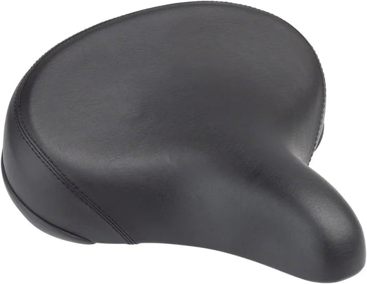 Cruiser Saddle - Steel Black - Bicycle Warehouse