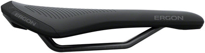 Ergon SMS Comp Saddle - TiNox SL Black Mens Medium/Large - Bicycle Warehouse