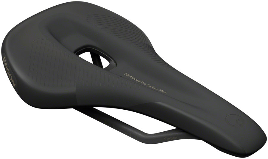 Ergon SR Allroad Pro Carbon Saddle - Carbon Black Mens Medium/Large - Bicycle Warehouse
