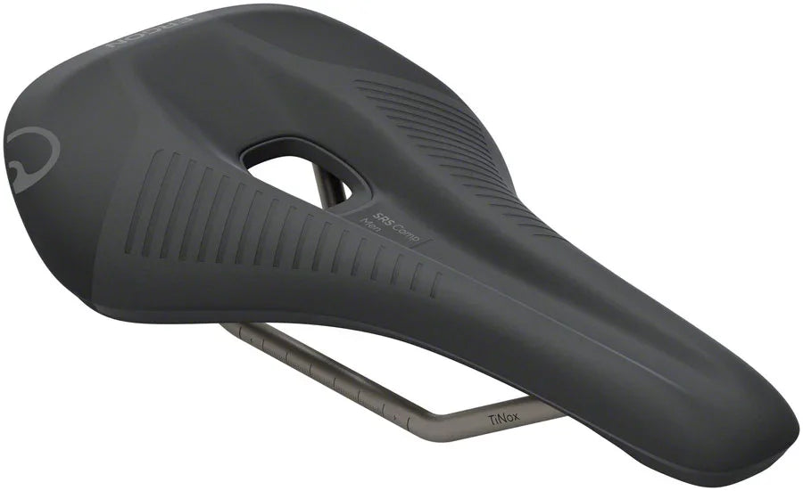 Ergon SRS Comp Saddle - TiNox XP Black Mens Medium/Large - Bicycle Warehouse