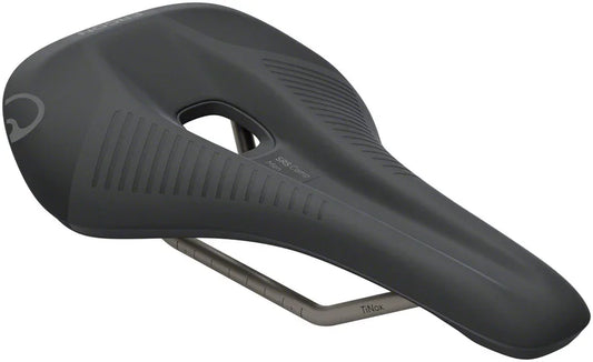 Ergon SRS Comp Saddle - TiNox XP Black Mens Medium/Large - Bicycle Warehouse