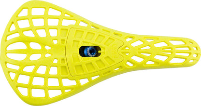 D-Spyder S-Spec BMX Seat - Pivotal Neon Yellow - Bicycle Warehouse