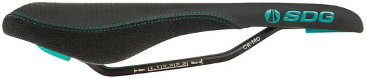 Radar Saddle - Chromoly Black/Turquoise - Bicycle Warehouse