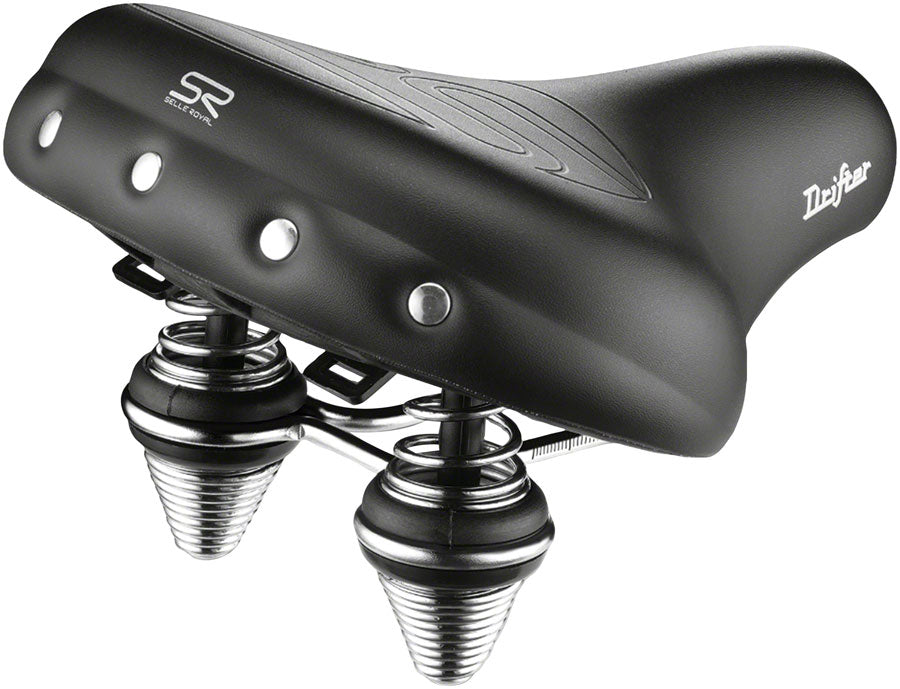 Drifter Stregtex Saddle - Black - Bicycle Warehouse