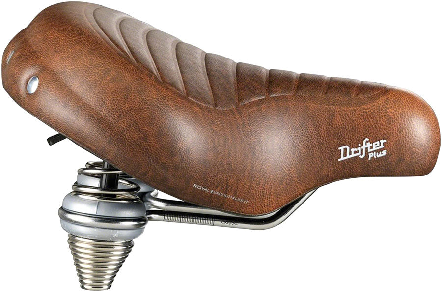 Drifter Plus Saddle - Brown - Bicycle Warehouse