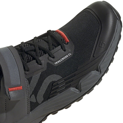 Trailcross Mountain Clipless Shoes - Womens Core BLK/Gray Three/Red 7 - Bicycle Warehouse