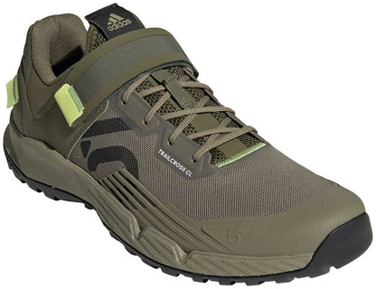 Trailcross Mountain Clipless Shoes - Mens Orbit Green/Carbon/Pulse Lime 11 - Bicycle Warehouse