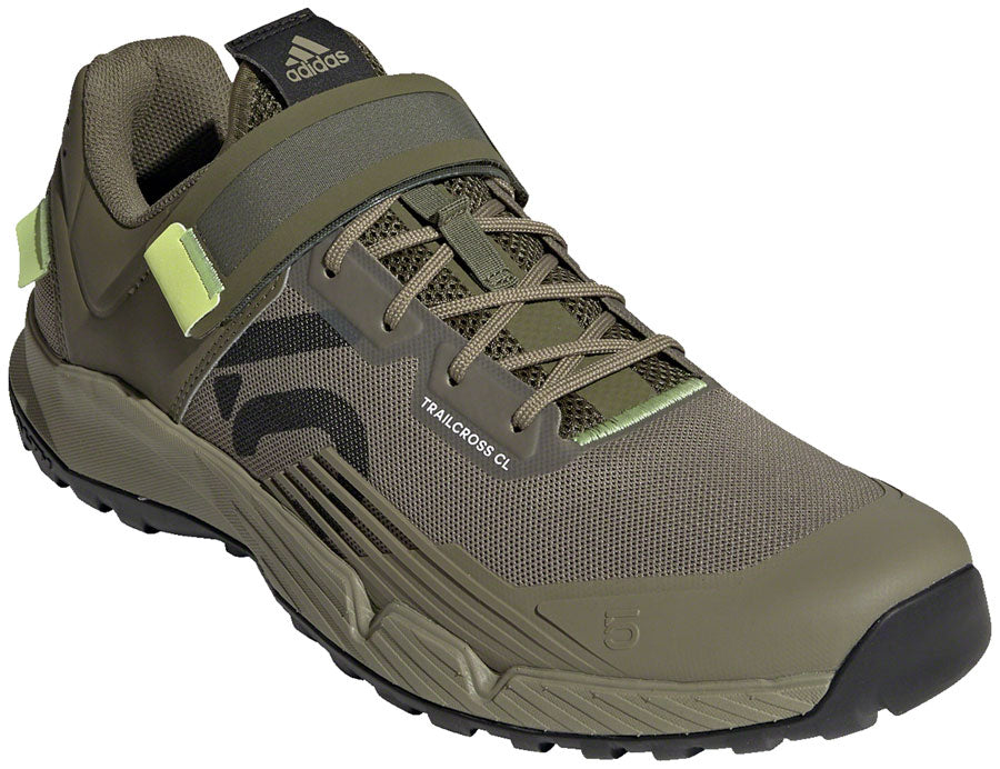 Trailcross Mountain Clipless Shoes - Mens Orbit Green/Carbon/Pulse Lime 10.5 - Bicycle Warehouse