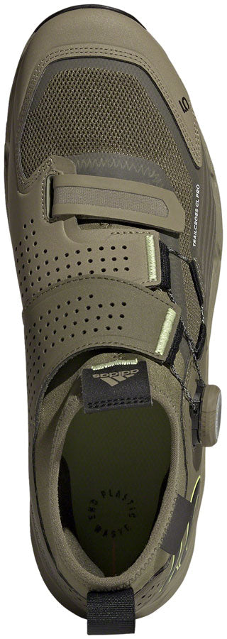 Trailcross Pro Mountain Clipless Shoes - Mens Green/Black/Green 7 - Bicycle Warehouse