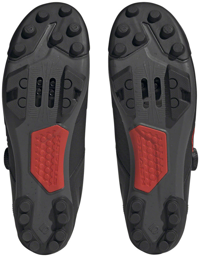 Kestrel BOA Mountain Clipless Shoes - Mens Core BLK/Gray Six/Gray Four 10 - Bicycle Warehouse