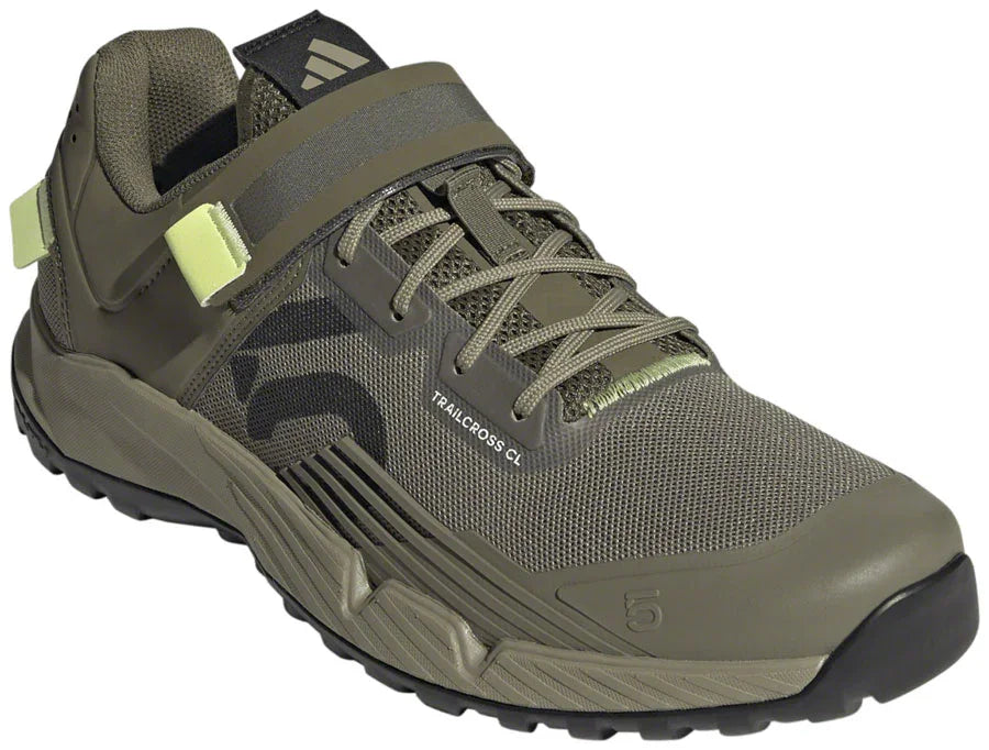 Trailcross Mountain Clipless Shoes - Mens Orbit Green/Carbon/Core BLK 7 - Bicycle Warehouse