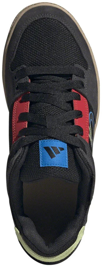 Freerider Flat Shoes - Mens Core Black/Carbon/Red 9 - Bicycle Warehouse