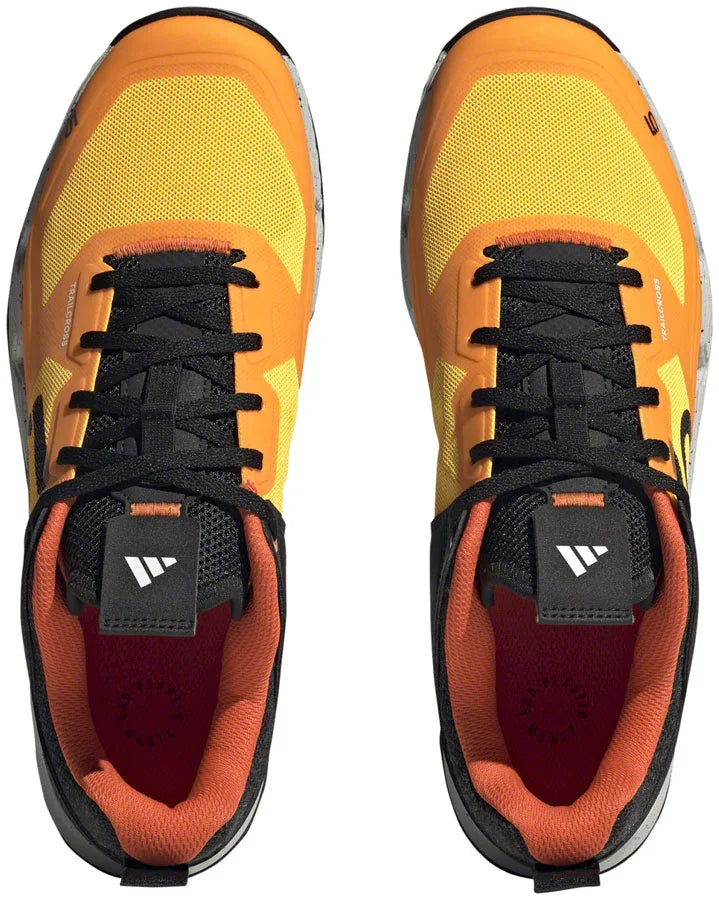 Trailcross XT Flat Shoes - Mens Solar Gold/Core BLK/Impact Orange 11 - Bicycle Warehouse