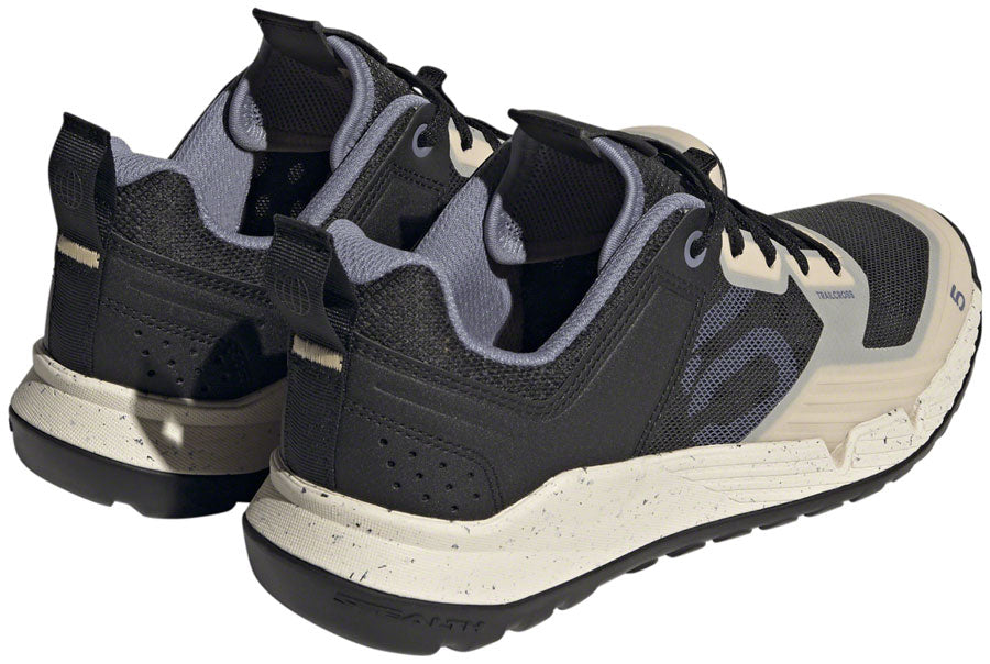 Trailcross XT Flat Shoes - Womens Gray Six/Silver Violet/Acid Orange 7 - Bicycle Warehouse