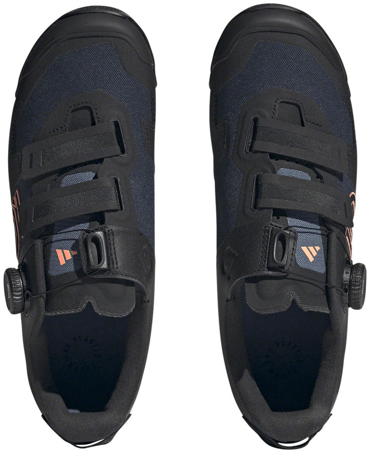 Kestrel BOA Mountain Clipless Shoes - Womens Legend Ink/Core BLK/Coral Fusion 7 - Bicycle Warehouse