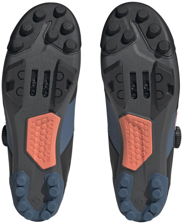 Kestrel BOA Mountain Clipless Shoes - Womens Legend Ink/Core BLK/Coral Fusion 7 - Bicycle Warehouse