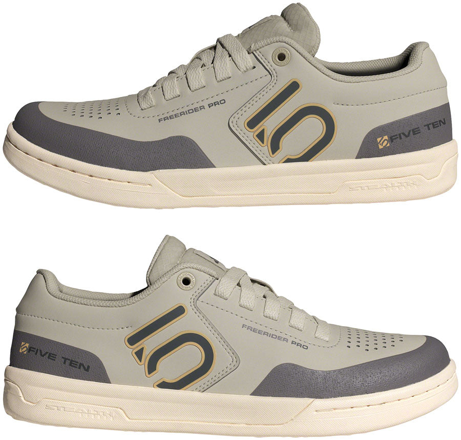 Freerider Pro Flat Shoes - Mens Putty Gray/Carbon/Charcoal 10 - Bicycle Warehouse