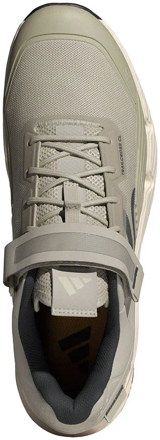 Trailcross Mountain Clipless Shoes - Mens Putty Gray/Carbon/Wonder White 8 - Bicycle Warehouse