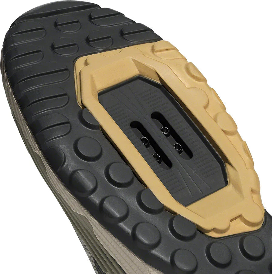 Trailcross Mountain Clipless Shoes - Mens Putty Gray/Carbon/Wonder White 8 - Bicycle Warehouse