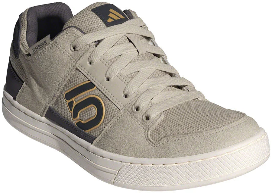 Freerider Flat Shoes - Mens Gray/Carbon/Oat 10.5 - Bicycle Warehouse