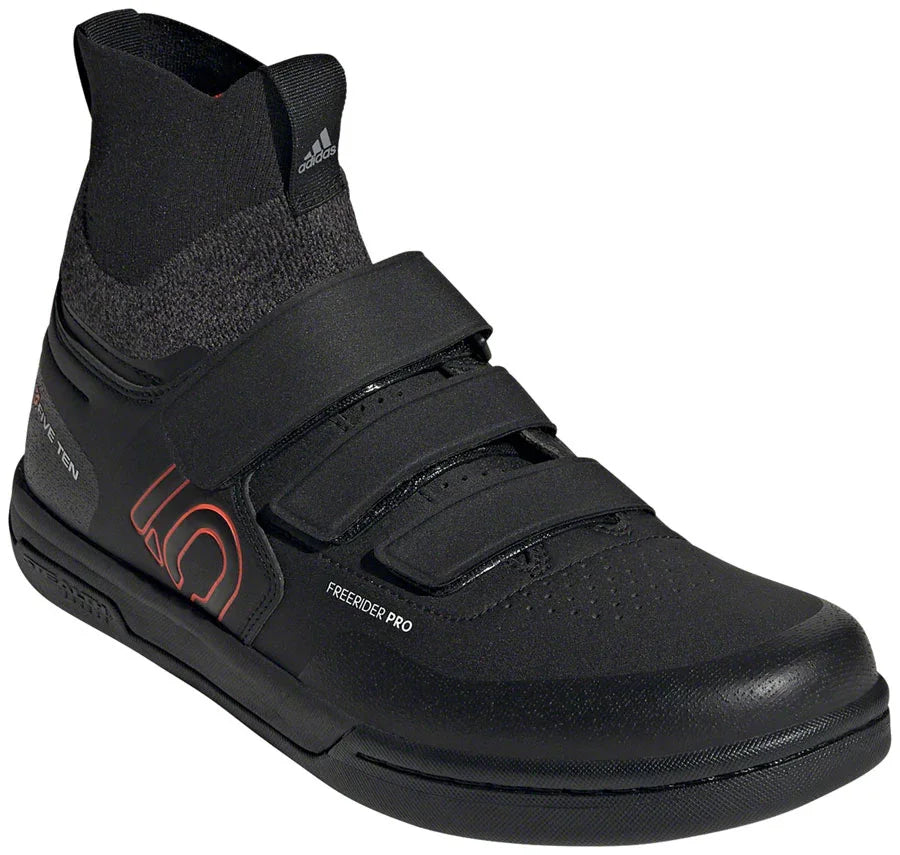 Freerider Pro Mid VCS Flat Shoes - Mens Black 12 - Bicycle Warehouse