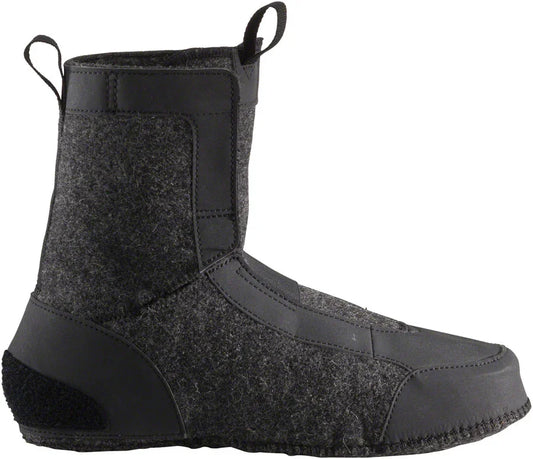 Wolfgar Wool Replacement Liner Boot: Black Size 48 - Bicycle Warehouse