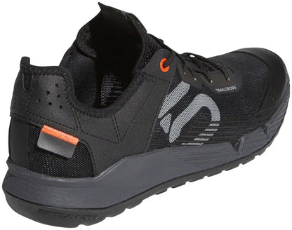 Trailcross LT Flat Shoes - Mens Core BLK / Gray Two / Solar Red 10.5 - Bicycle Warehouse