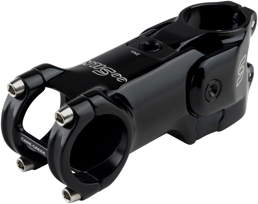 eeSilk Stem - 70mm 31.8mm -6 1 1/8" Alloy Black w/o Comp Switch - Bicycle Warehouse