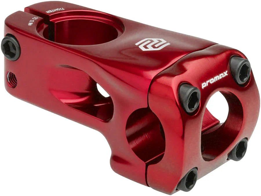 Banger BMX Stem - 53mm Front Load Red - Bicycle Warehouse