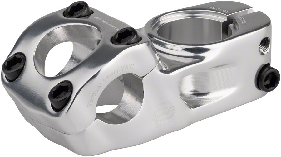 Impact BMX Stem - 48mm Top Load Silver - Bicycle Warehouse