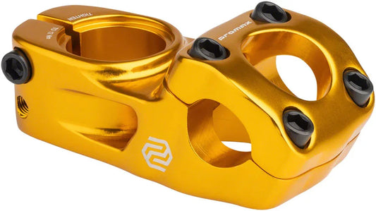 Impact BMX Stem - 48mm Top Load Gold - Bicycle Warehouse