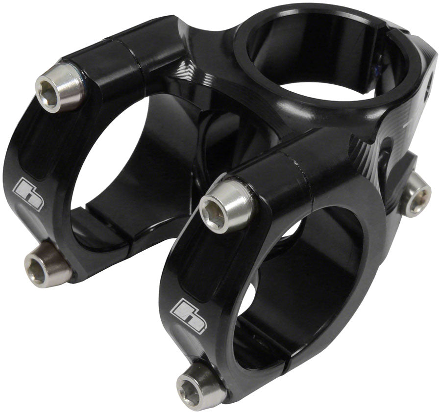 TR Stem - 32mm 31.8mm Clamp +/-0 1 1/8" Aluminum Black - Bicycle Warehouse