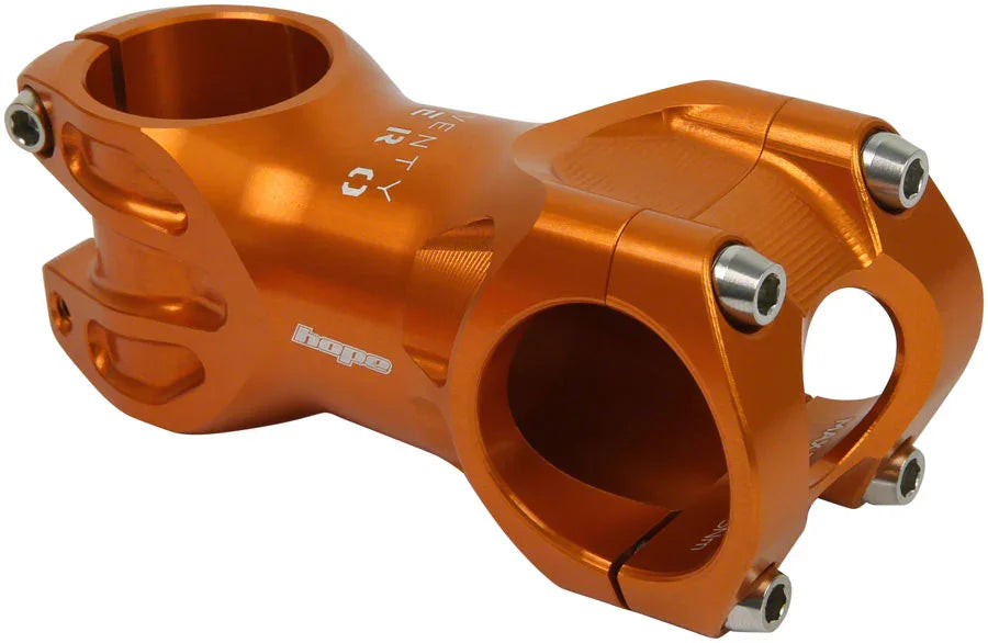 XC Stem - 70mm 31.8 Clamp +/-0 1 1/8" Orange - Bicycle Warehouse