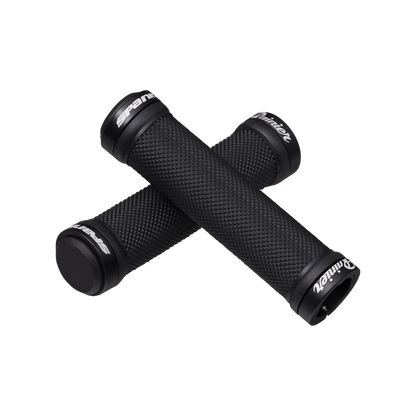 Spank X Rainier SPOON Grips Black, 2025 Edition - Bicycle Warehouse