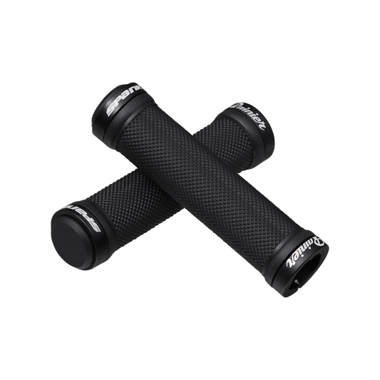 Spank X Rainier SPOON Grips Black, 2025 Edition - Bicycle Warehouse