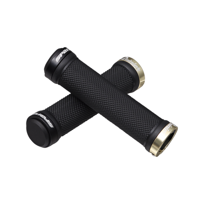 Spank X Rainier SPOON Grips Black, 2025 Edition - Bicycle Warehouse