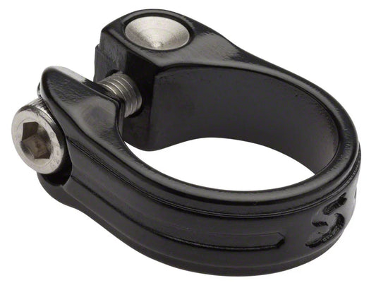 New Stainless Seatpost Clamp 30.0mm Black - Bicycle Warehouse