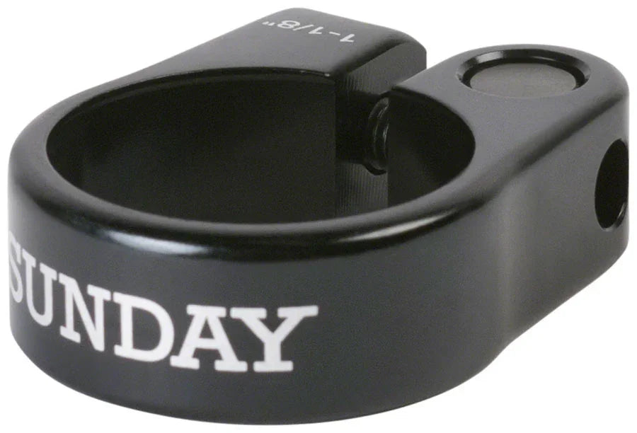 Slim Seatpost Clamp - 1-1/8" Black - Bicycle Warehouse