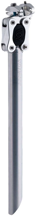 Cane Creek eeSilk+ Suspension Seatpost - Alloy 27.2 x 387mm 35mm Travel - Bicycle Warehouse