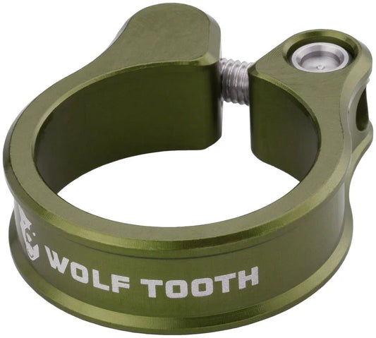 Seatpost Clamp - 34.9mm Olive - Bicycle Warehouse