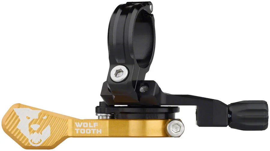 ReMote Pro Dropper Post Lever - 22.2mm Clamp Gold - Bicycle Warehouse