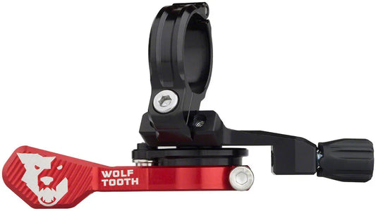 ReMote Pro Dropper Post Lever - 22.2mm Clamp Red - Bicycle Warehouse