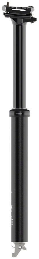 FOX Transfer Performance Elite Dropper Seatpost - 34.9 mm 150 mm Internal Routing Anodized BLK - Bicycle Warehouse
