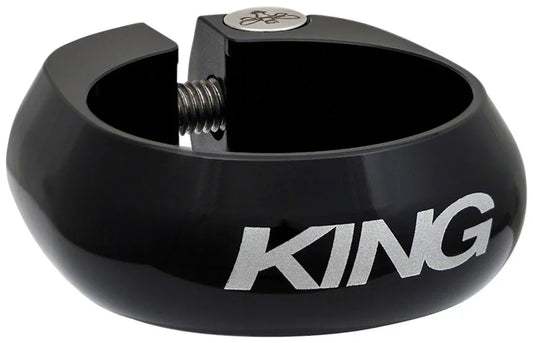 Seatpost Clamp - 36.4mm Black - Bicycle Warehouse