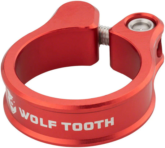 Seatpost Clamp - 34.9mm Red - Bicycle Warehouse